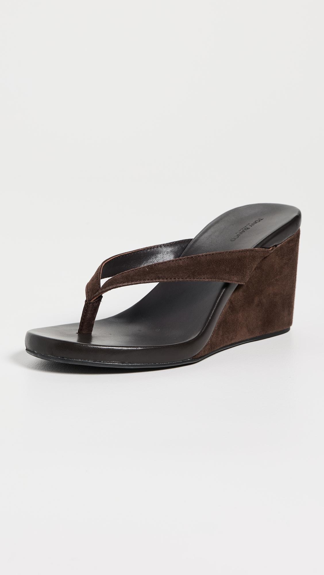 Avanti Wedge Thong Sandals by TONY BIANCO