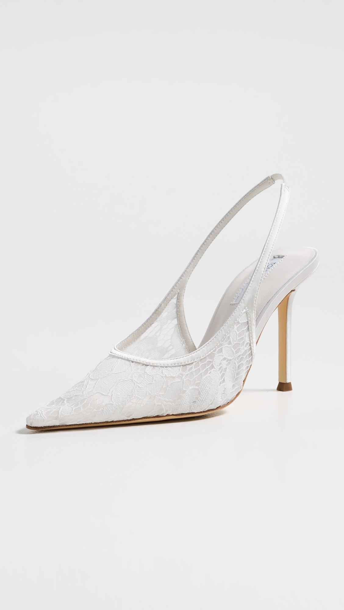 Noni Lace Slingbacks by TONY BIANCO