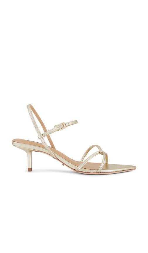 Tony Bianco Florida Sandal in Metallic Gold by TONY BIANCO