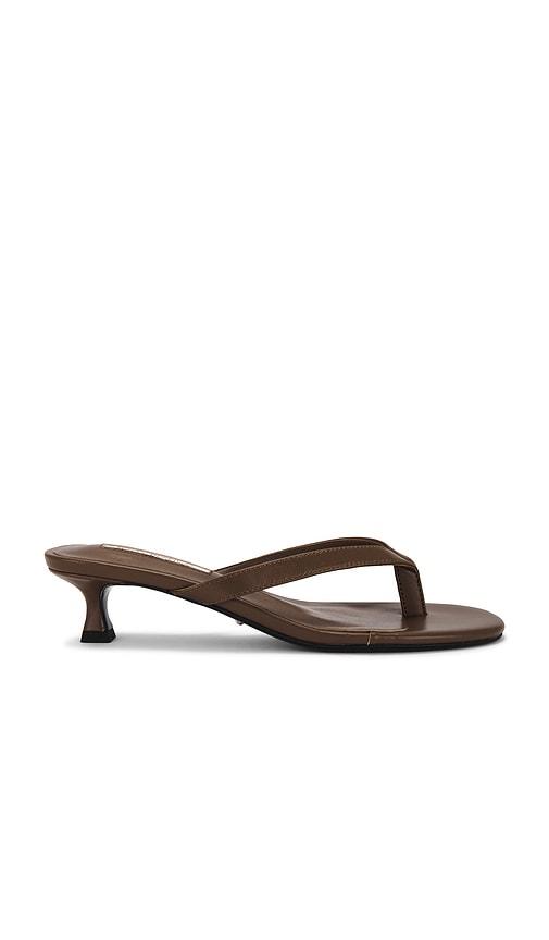 Tony Bianco Pluto Sandal in Brown by TONY BIANCO