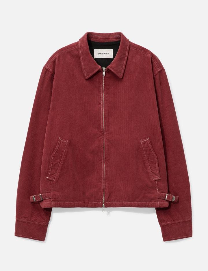 Garment Dyed Corduroy Zip Jacket by TONYWACK