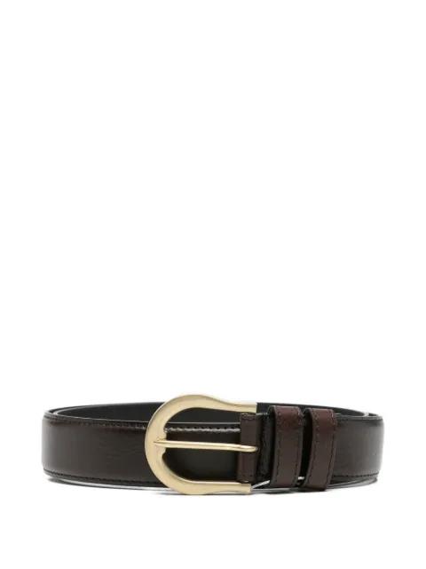 buckle leather belt by TONYWACK