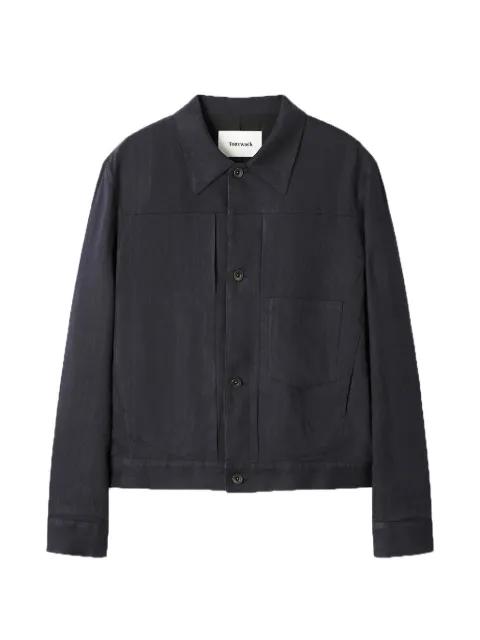 buttoned shirt jacket by TONYWACK