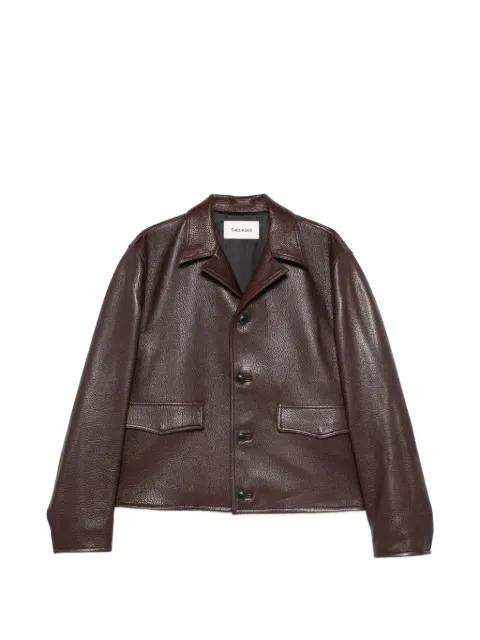 notched-lapel flap-pockets jacket by TONYWACK