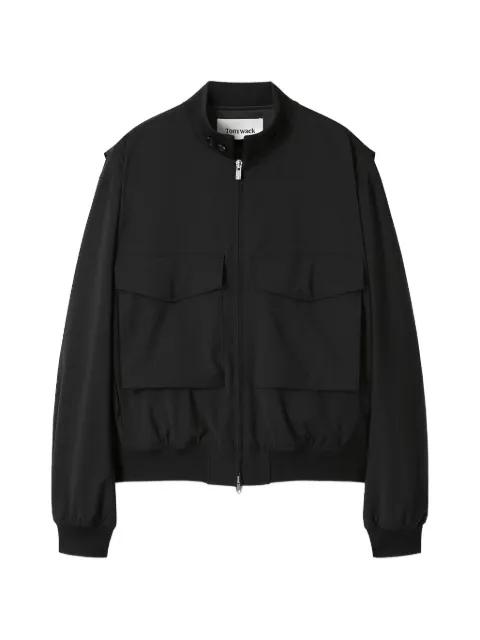 patch-pocket bomber jacket by TONYWACK