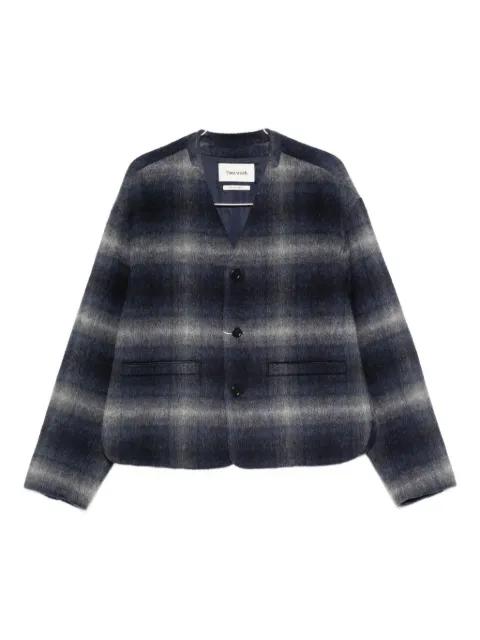 plaid jacket by TONYWACK