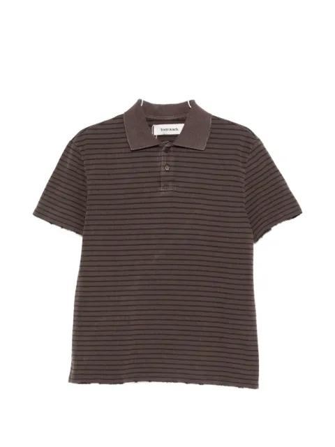 striped polo shirt by TONYWACK