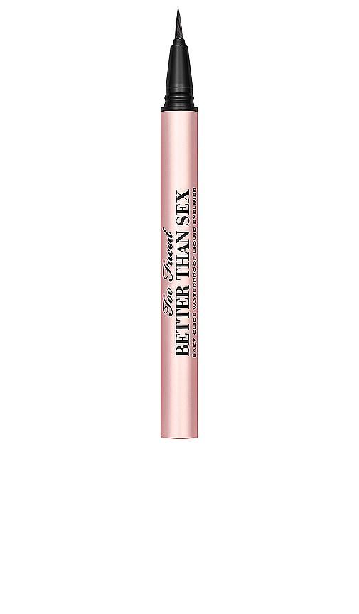 Too Faced Better Than Sex Easy Glide Waterproof Liquid Eyeliner in Black by TOO FACED