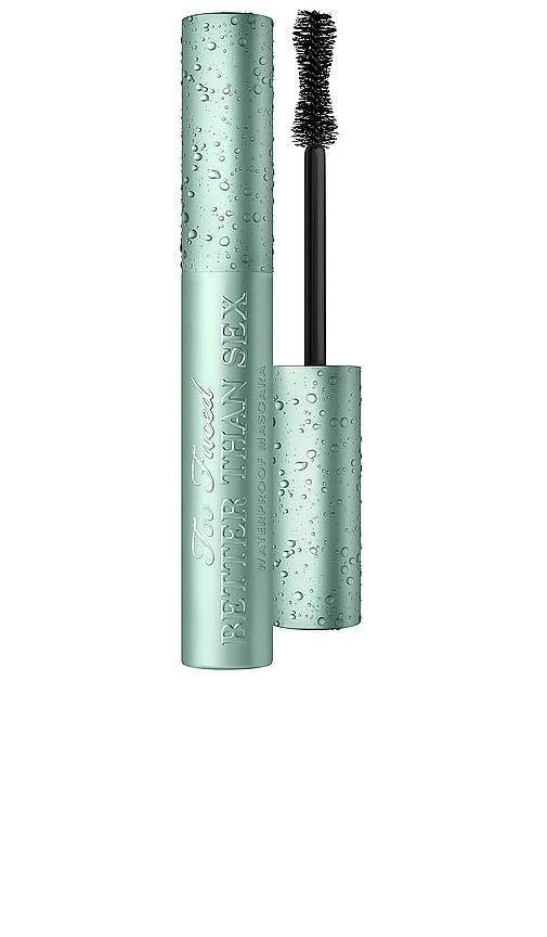 Too Faced Better Than Sex Waterproof Mascara in Black by TOO FACED