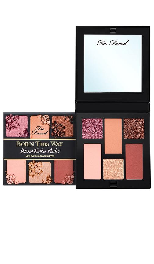 Too Faced Born This Way Warm Ember Nudes Mini Eyeshadow Palette in Multi by TOO FACED
