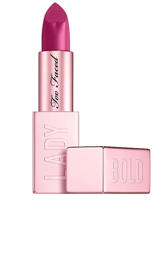 Too Faced Lady Bold Cream Lipstick in Main Character by TOO FACED