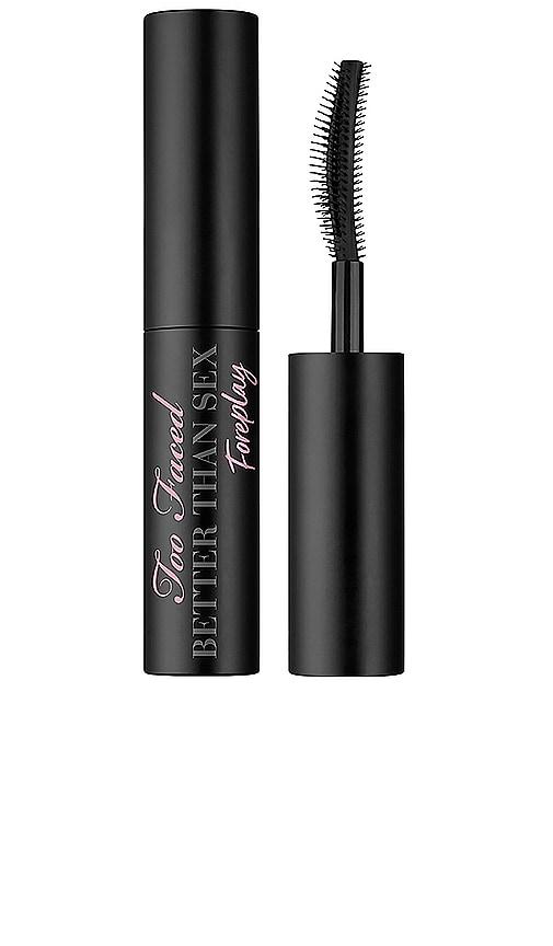 Too Faced Travel Better Than Sex Foreplay Instant Lengthening, Lifting & Thickening Mascara Primer in Black by TOO FACED
