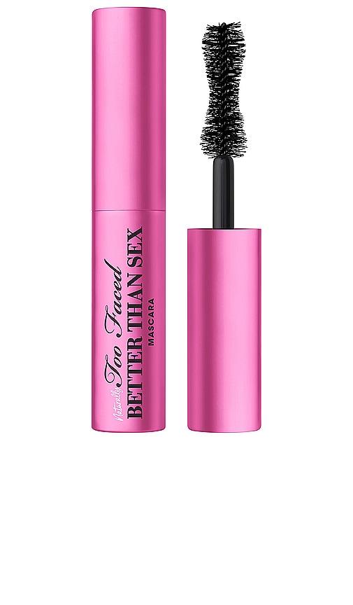 Too Faced Travel Naturally Better Than Sex Mascara in Black by TOO FACED