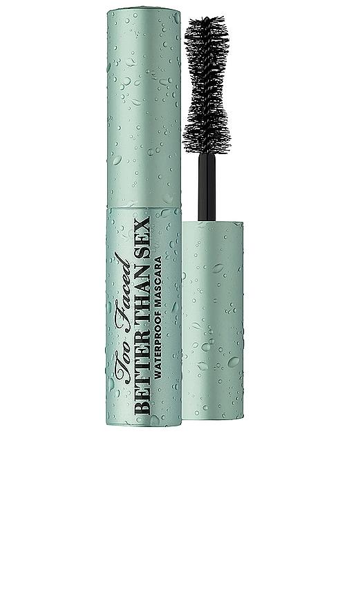 Too Faced Travel Size Better Than Sex Waterproof Mascara in Black by TOO FACED