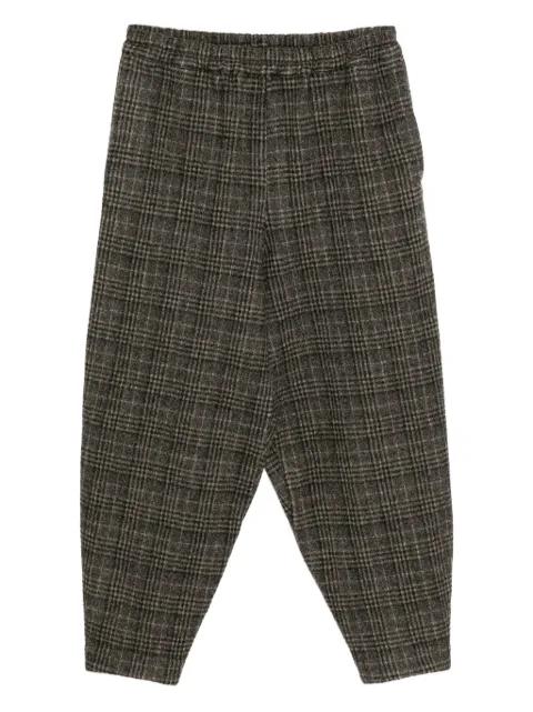 Acrobat checked trousers by TOOGOOD