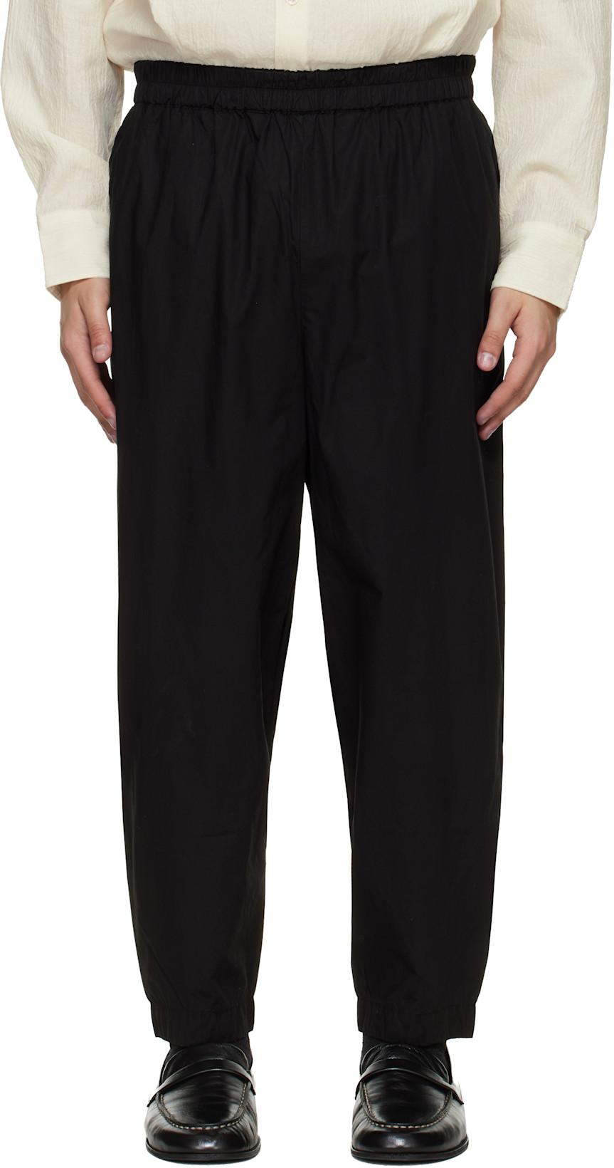 Black 'The Acrobat' Trousers by TOOGOOD