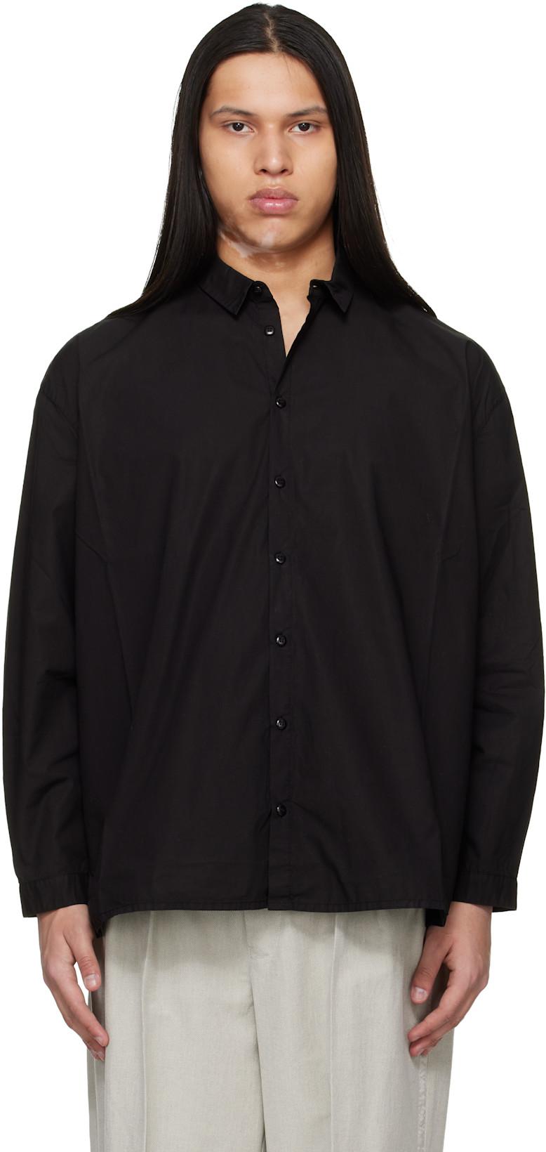 Black 'The Draughtsman' Shirt by TOOGOOD