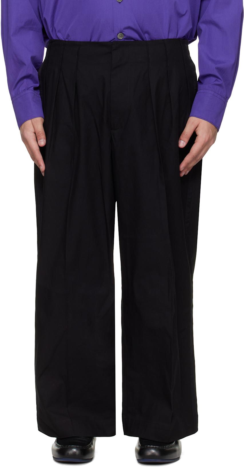 Black 'The Magician' Trousers by TOOGOOD