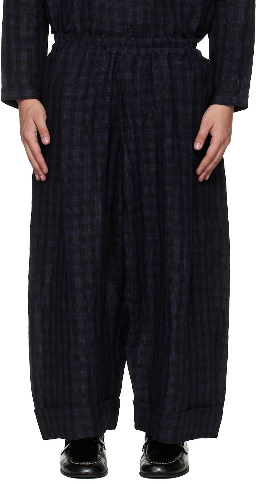 Black & Blue 'The Baker' Trousers by TOOGOOD