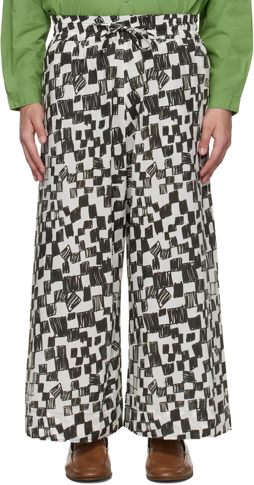 Black & White 'The Boxer' Trousers by TOOGOOD