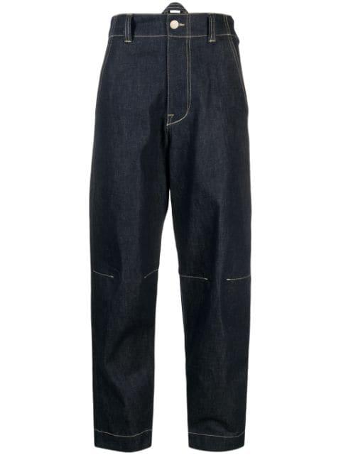 Engineer high-rise tapered jeans by TOOGOOD