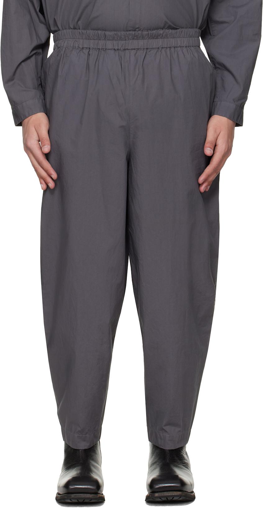 Gray 'The Acrobat' Trousers by TOOGOOD