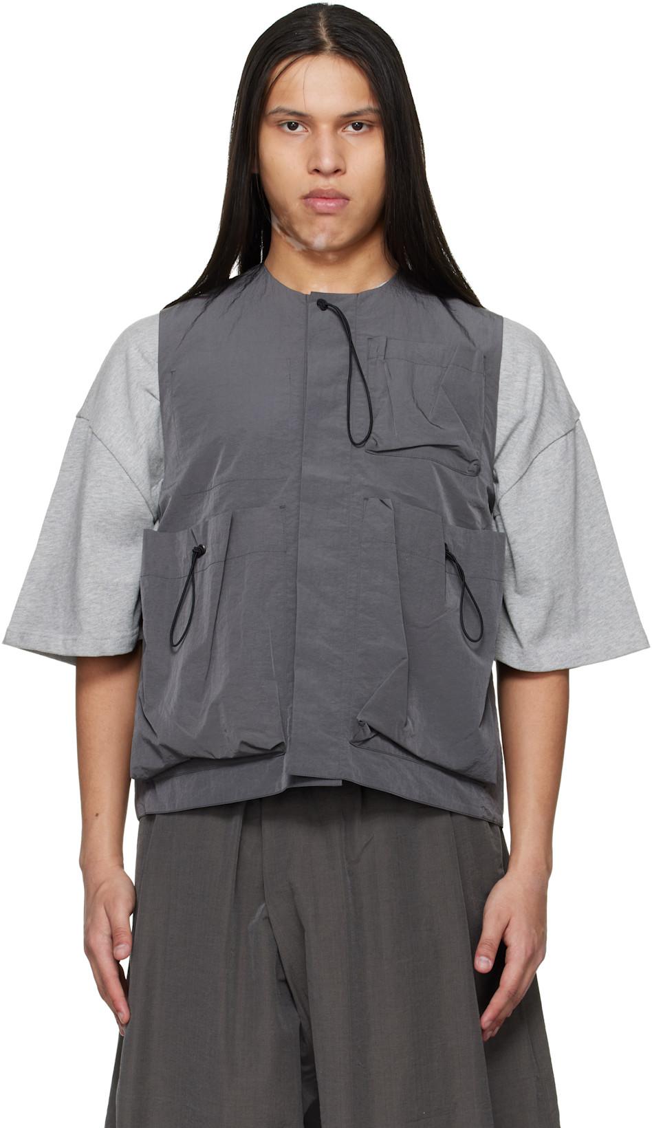 Gray 'The Roper' Vest by TOOGOOD