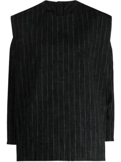 The Parchmenter striped top by TOOGOOD