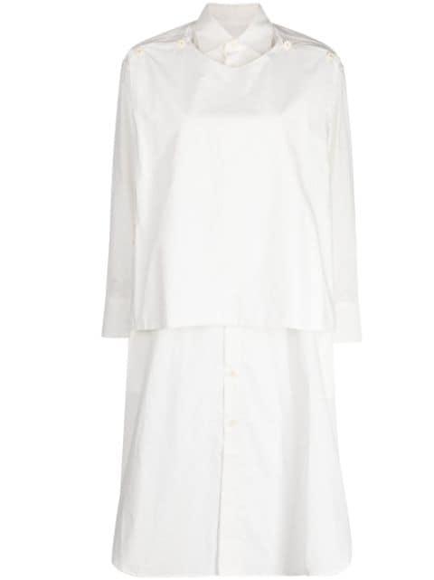 The Typesetter cotton shirt dress by TOOGOOD