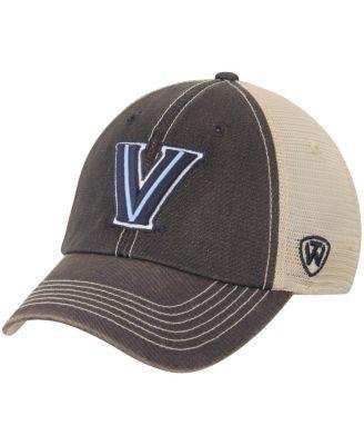 Men's Black, Cream Villanova Wildcats Offroad Trucker Hat by TOP OF THE WORLD