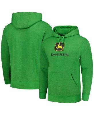 Men's and Women's Green John Deere Classic Trademark&nbsp;Pullover Hoodie by TOP OF THE WORLD