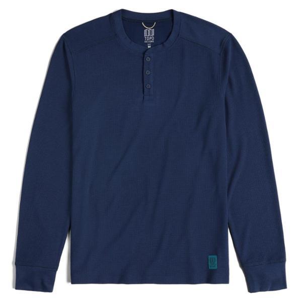 Global Waffle Henley Shirt by TOPO DESIGNS