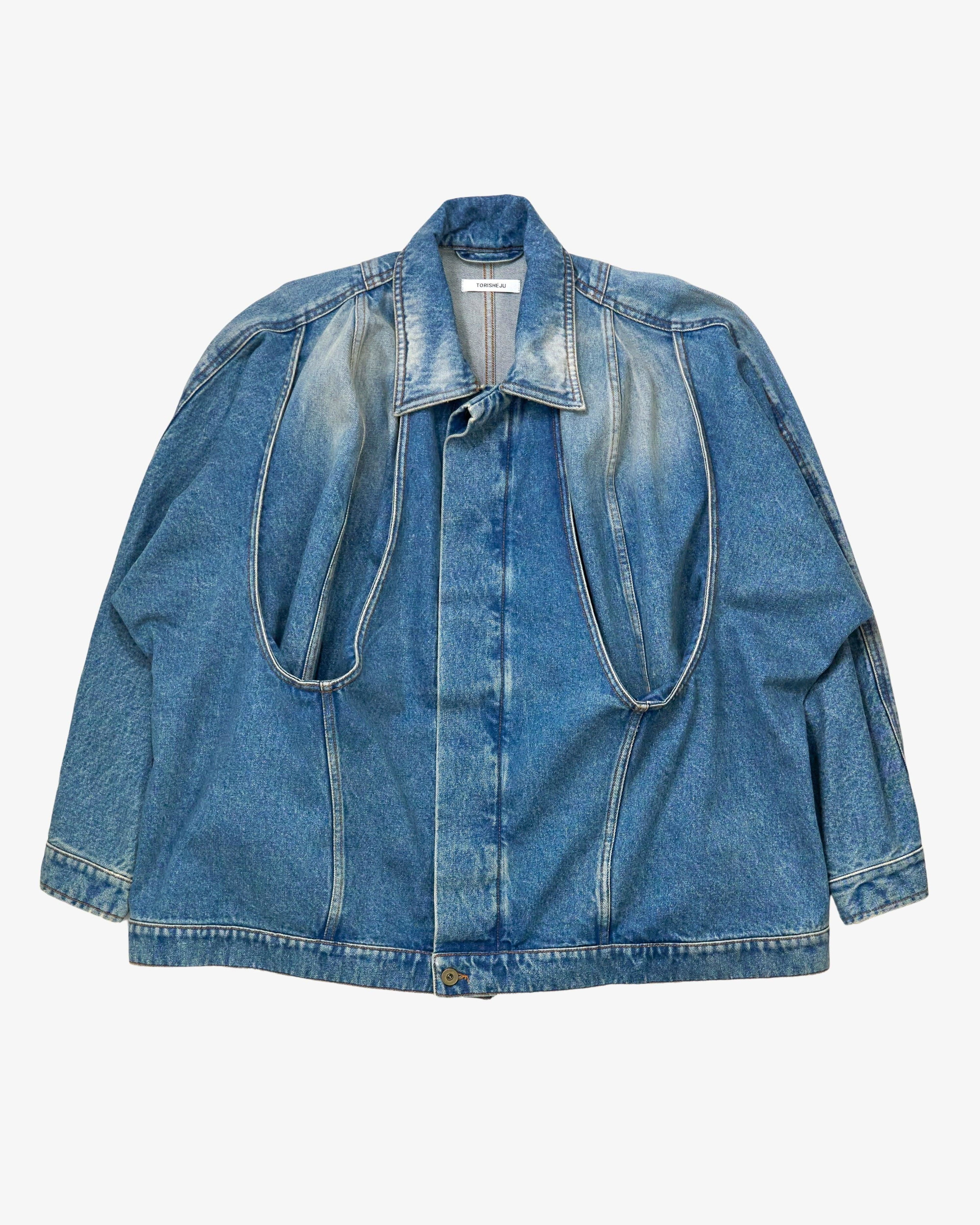 TORISHEJU - Women's Denim Jacket - (Denim) by TORISHEJU