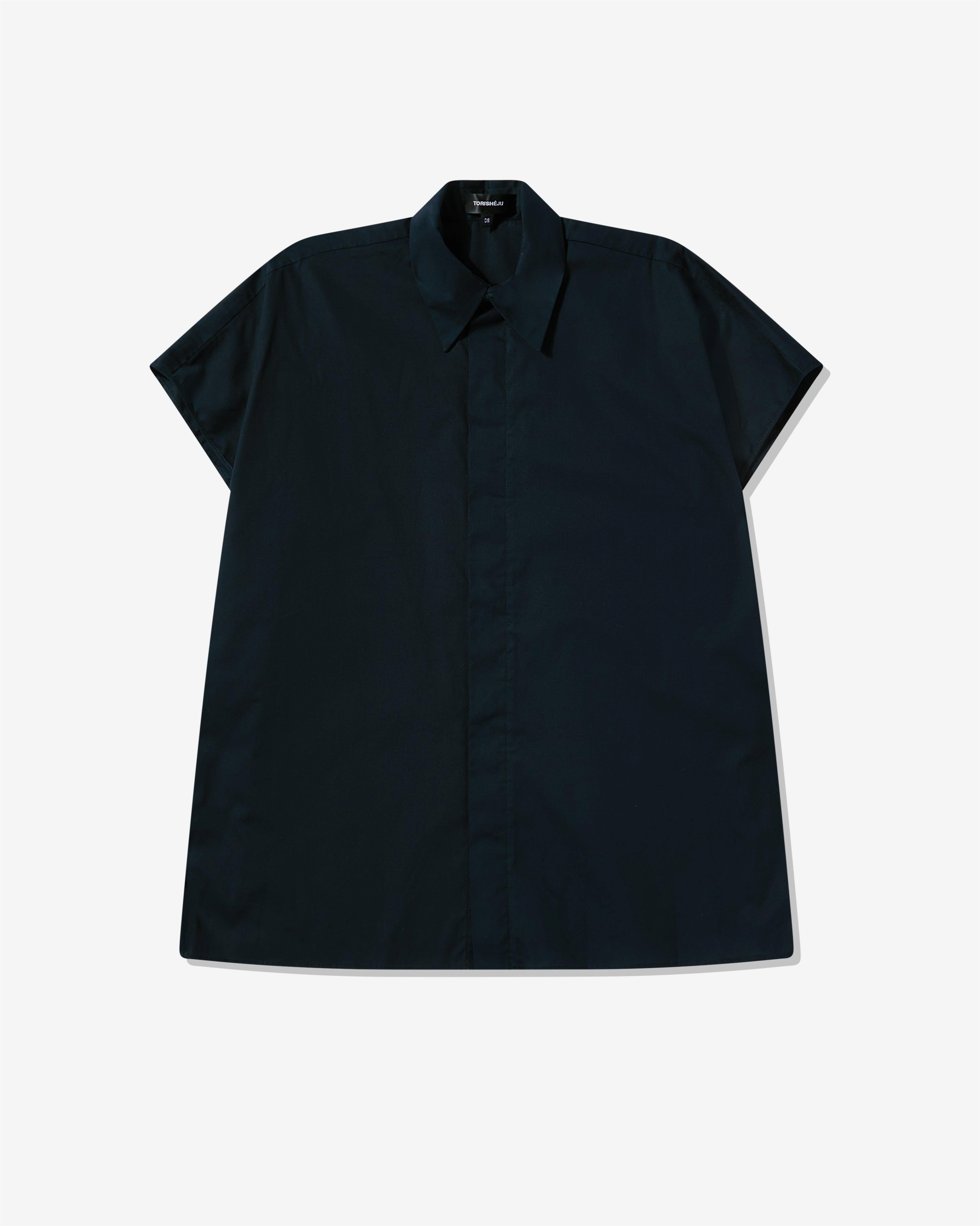 Torisheju - Women's Square Short Sleeve Shirt - (Black) by TORISHEJU