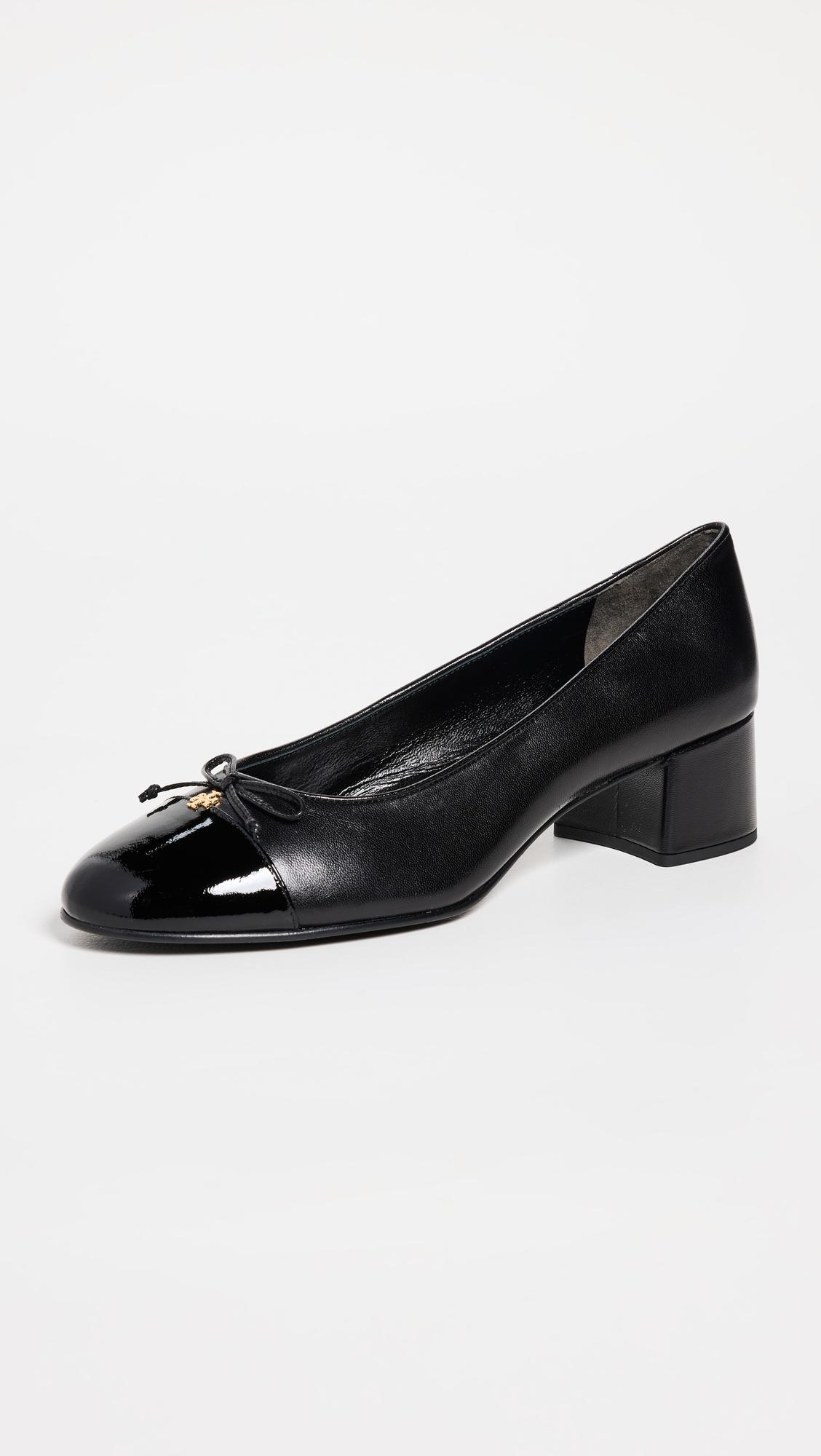 45mm Cap Toe Pumps by TORY BURCH