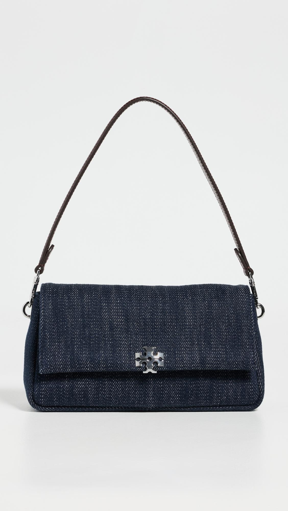 Charlie Denim Small Shoulder Bag by TORY BURCH