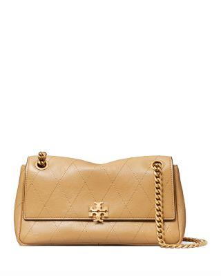 Charlie Small Quilted Leather Shoulder Bag by TORY BURCH