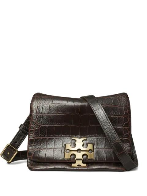 Charlie leather shoulder bag by TORY BURCH
