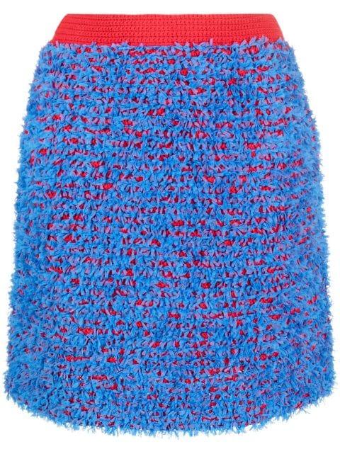 Confetti tweed mini skirt by TORY BURCH
