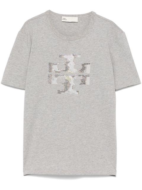 Crystal Logo T-shirt by TORY BURCH