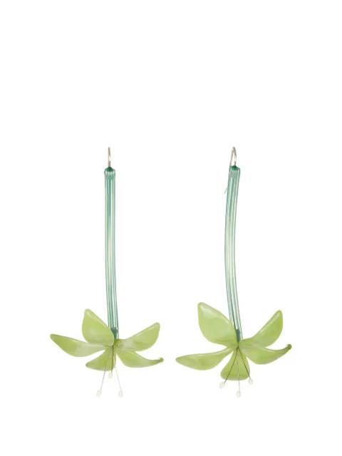 Curiosity Flower earrings by TORY BURCH