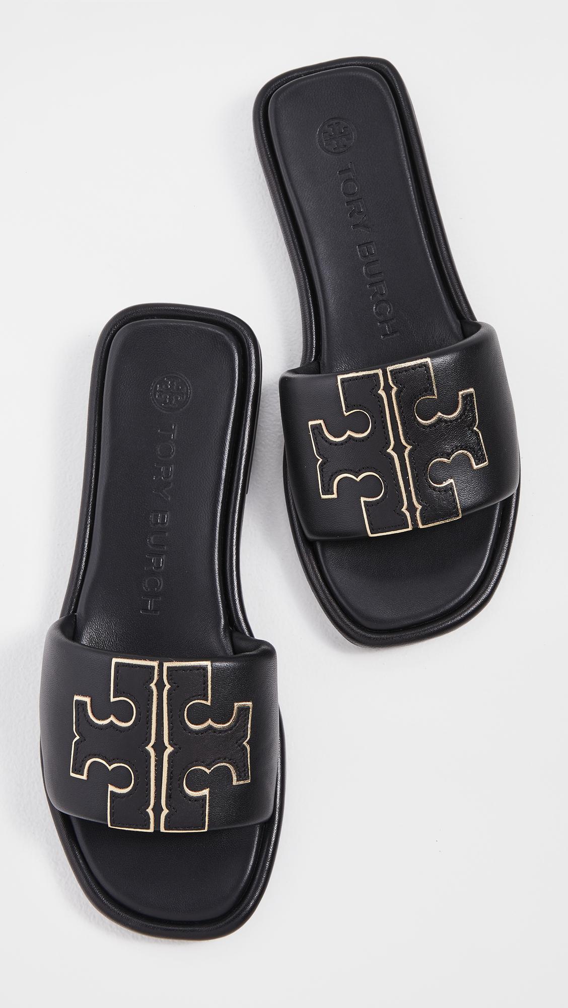 Double T Sport Slides by TORY BURCH