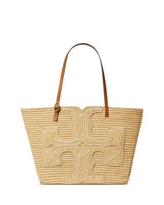Ella Large Structured Straw Tote by TORY BURCH