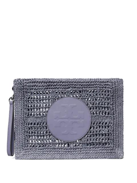 Ella hand-crocheted pouch by TORY BURCH