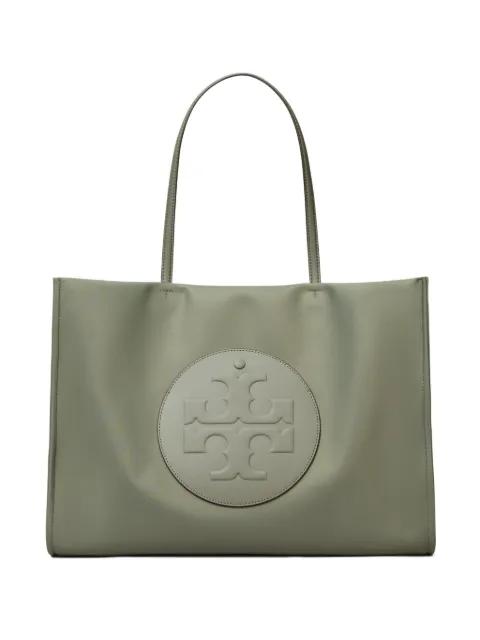 Ella logo-patch tote bag by TORY BURCH