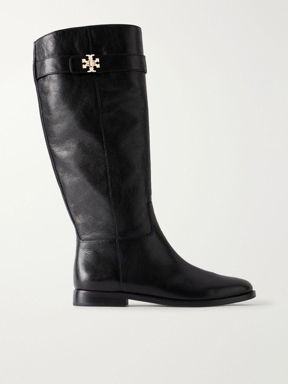 Fellini leather knee boots by TORY BURCH