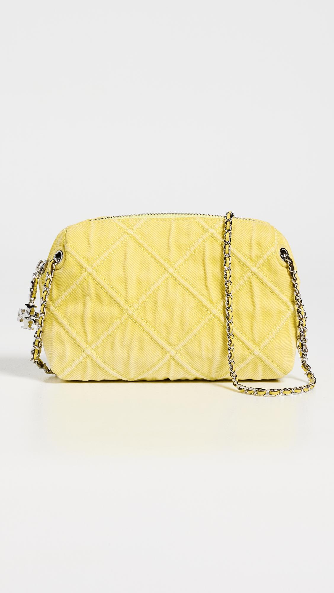 Fleming Denim Soft Crossbody Bag by TORY BURCH