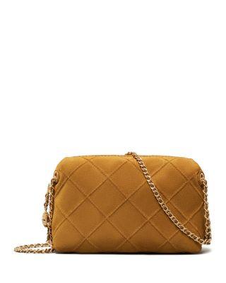 Fleming Suede Soft Crossbody Bag by TORY BURCH