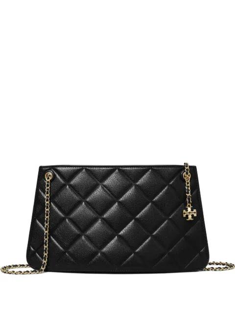 Fleming quilted clutch bag by TORY BURCH