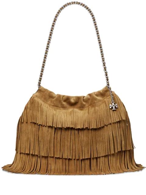 Fleming suede tote bag by TORY BURCH